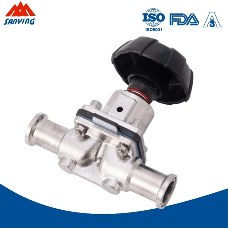 3A Manual SS304/316 Sanitary Diaphragm Valve best