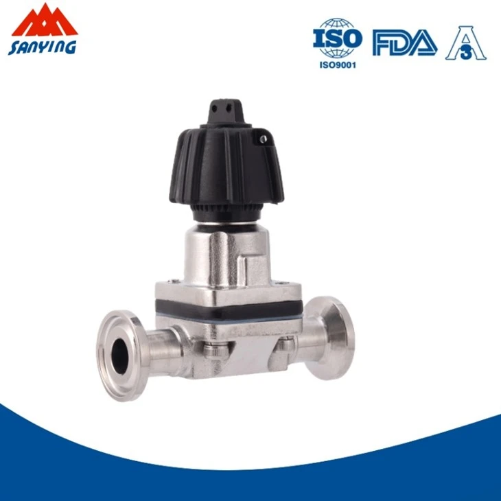 3A Manual SS304/316 Sanitary Diaphragm Valve price