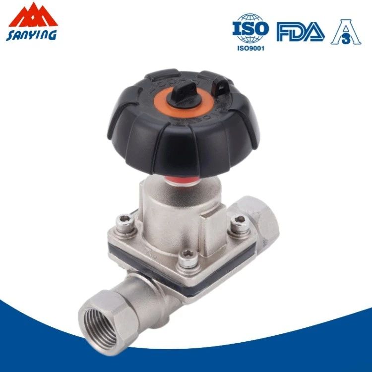 3A Thread Manual Sanitary Hygienic Diaphragm Valve best