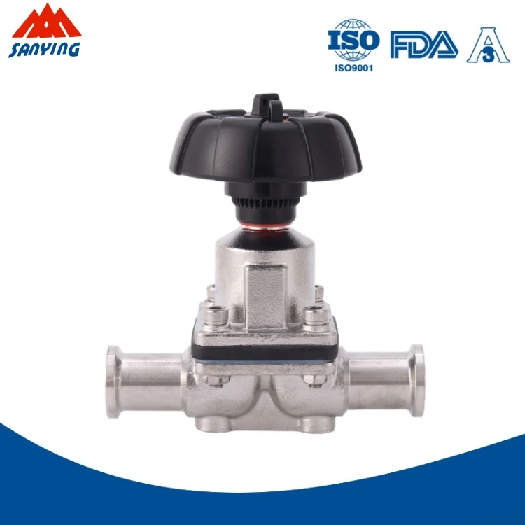 3A Manual SS304/316 Sanitary Diaphragm Valve
